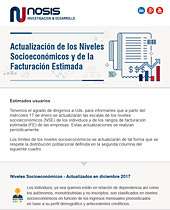 Nosis | Newsletters, Actualización de niveles socieconómicos