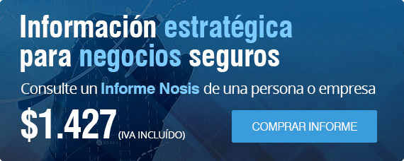 Nosis | Comprar Informe